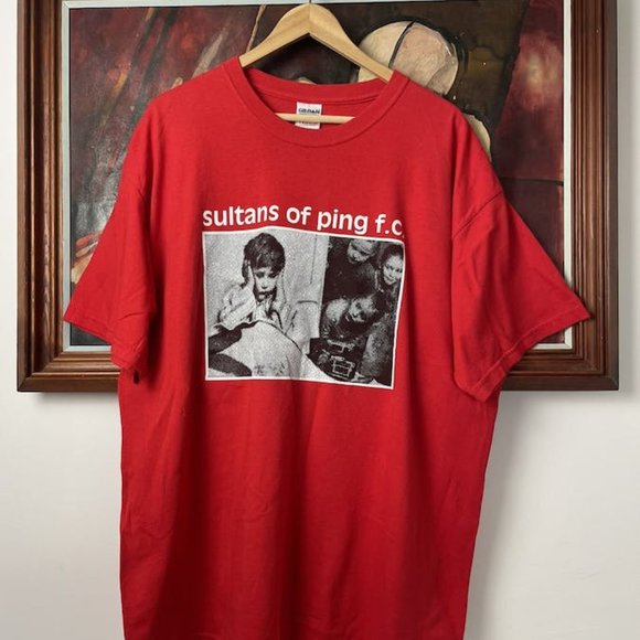 Gildan Other - Vintage The Sultans Of Ping Fc Band Rock Tee Where’s Jumper